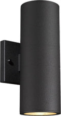 Ken & Ricky Exterior Wall Lights, Outdoor Up and Down Wall Sconce, Cylinder by KenRicky