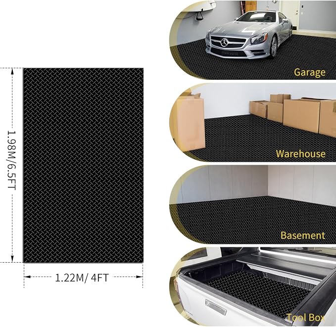 Premium Garage Floor Mat, Commercial Grade Heavy Duty Parking Mat - Image 4