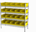 Hudson Exchange 36x14x33, Industrial Wire Shelving Unit by HudsonExchange