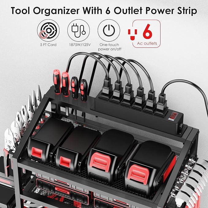 Power Tool Organizer Wall Mount - Image 2