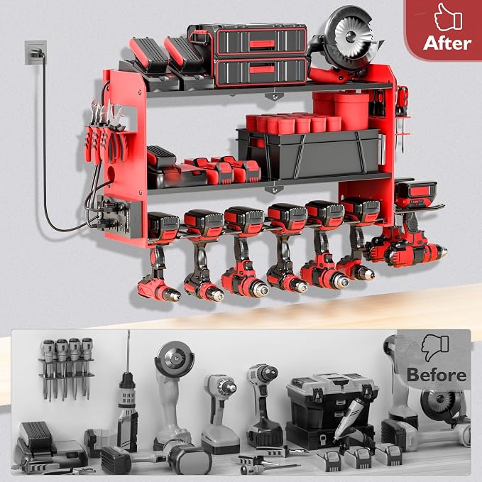 Power Tool Organizer Wall Mount - Image 5