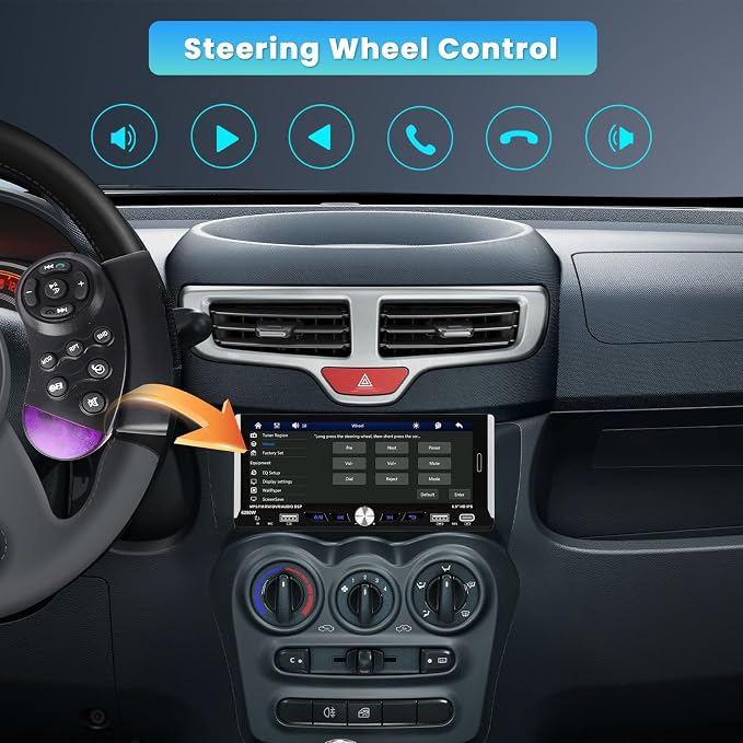 6.9 Inch Single Din Car Stereo - Image 4