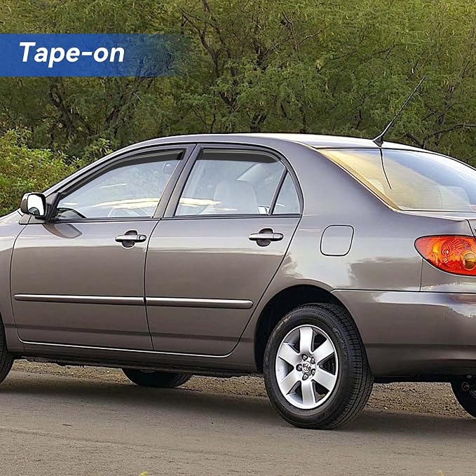 Window Visors Rain Guards Shield - Image 3