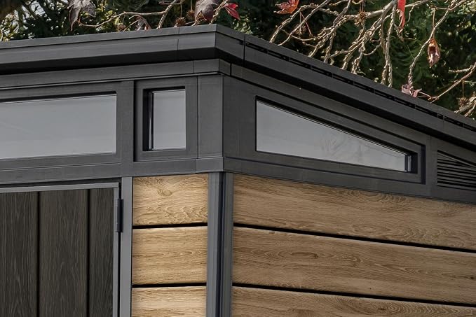 Keter Signature Collection 9x7 Ft All-Weather Storage Shed - Image 3