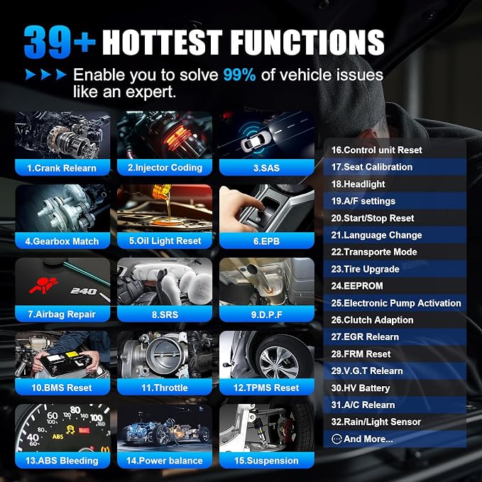 XTOOL D7S Bidirectional Scan Tool, 2025 OBD2 Scanner Diagnostic Tool - Image 3