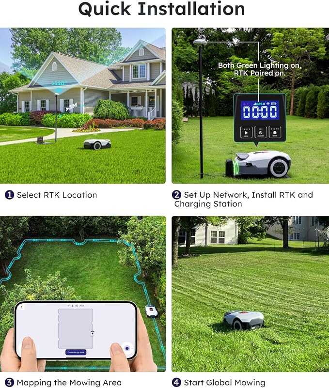Robot Lawn Mower NO Wire - Image 7