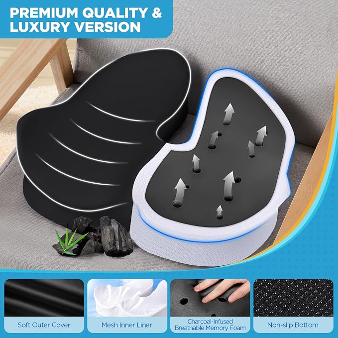 BEAUTRIP Seat Cushion & Lumbar Support Pillow - Image 7
