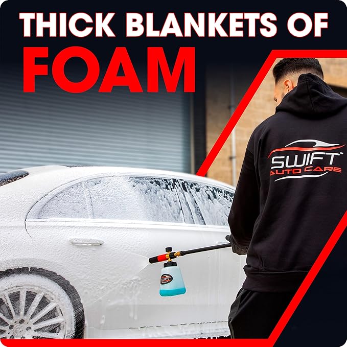 Swift Premium Foam Cannon for Pressure Washer – Heavy Duty Foam Sprayer for Car - Image 3