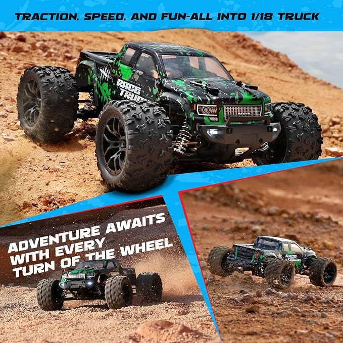 HAIBOXING 1:18 Scale All Terrain RC Car 18859, 36 KPH High Speed 4WD Electric - Image 7