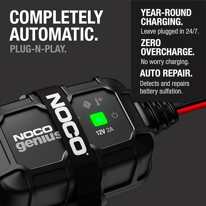 NOCO GENIUS2D: 2A 12V Smart Onboard Battery Charger - Image 5