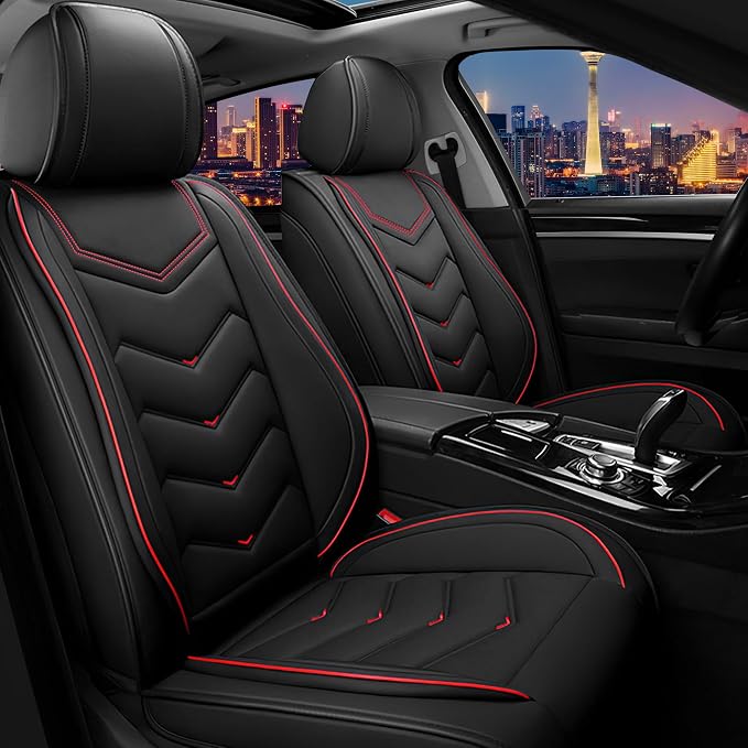Car Seat Covers for Chrysler Pacifica 2004-2025, Stylish Sport Seat Cover by Unknown