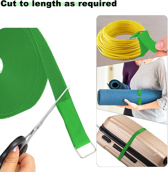1"x16ft Hook and Loop Straps - Image 2