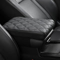 Car Center Console Cover pad Genuine Cowhide Leather, Vehicle Arm Rest Cushion by -----------------