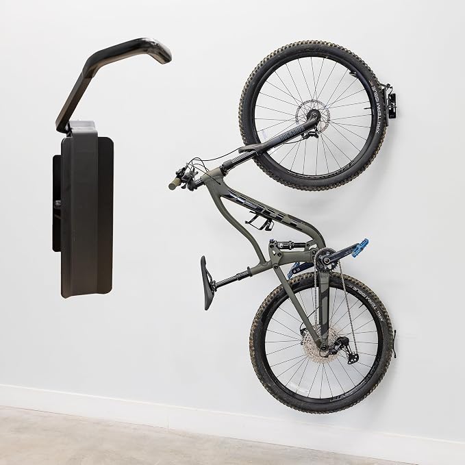 StoreYourBoard Bike Swivel Rack – Wall Mounted Garage Bike Storage, Vertical by StoreYourBoard