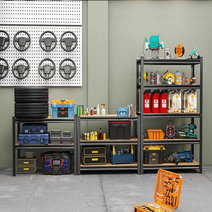Garage Shelves, 72”H Adjustable Shelves - Image 7
