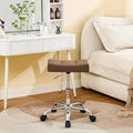 Vanity Stool with Wheels Faux Leather Nail Tattoo Vanity Massage Stool by FIRAVOE