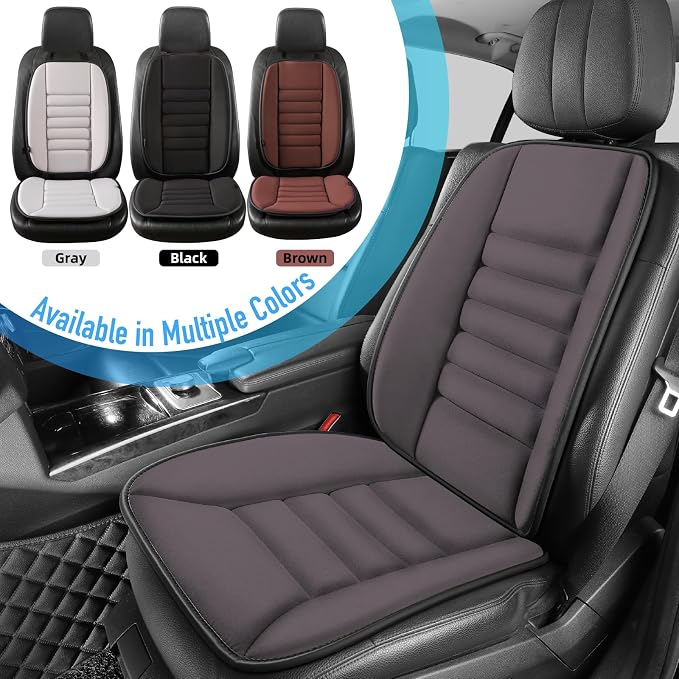 Car Seat Cushion with Back Support Pillow, Comfy Lumbar Support & Seat Cushion - Image 9