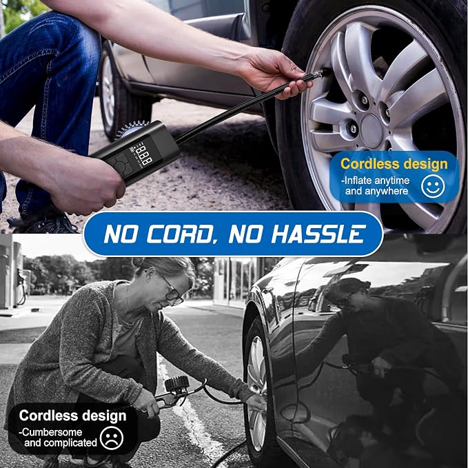 Tire Inflator Portable Air Compressor - Image 3