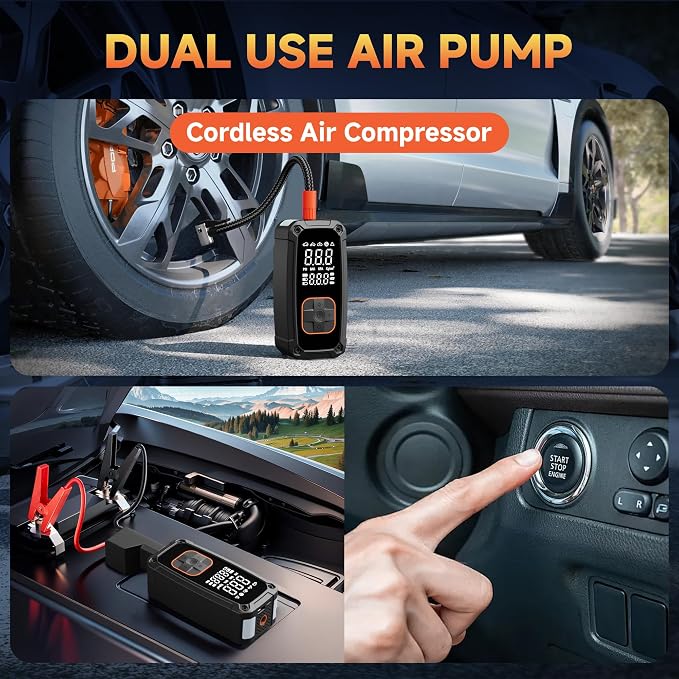 Tire Inflator Portable Air Compressor - Image 7