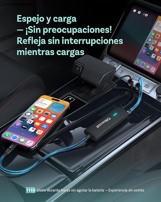 OTTOCAST Mirror Touch Wireless CarPlay Adapter - Image 4
