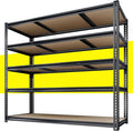 48"W Garage Shelving, 2650LBS Storage Shelves heavy duty, 5 Tier Metal Shelving by Unknown