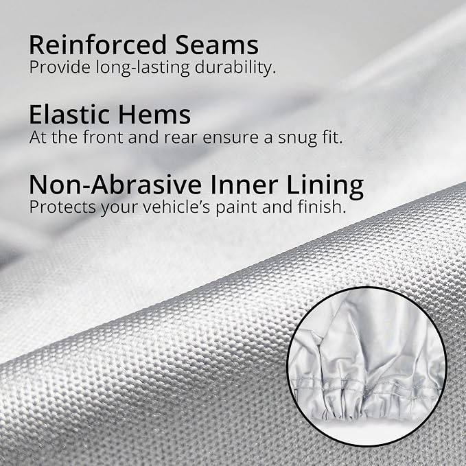 Car Covers Weatherproof Max SUV Cover & Warranty Compatible - Image 6