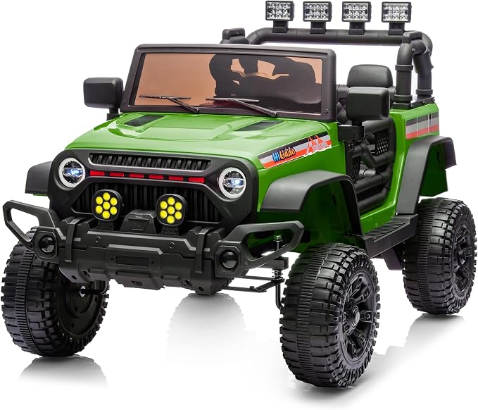 12V Kids Ride on Car Truck, Kids Electric Vehicles Car Ride on Toy w/Remote by Hikiddo