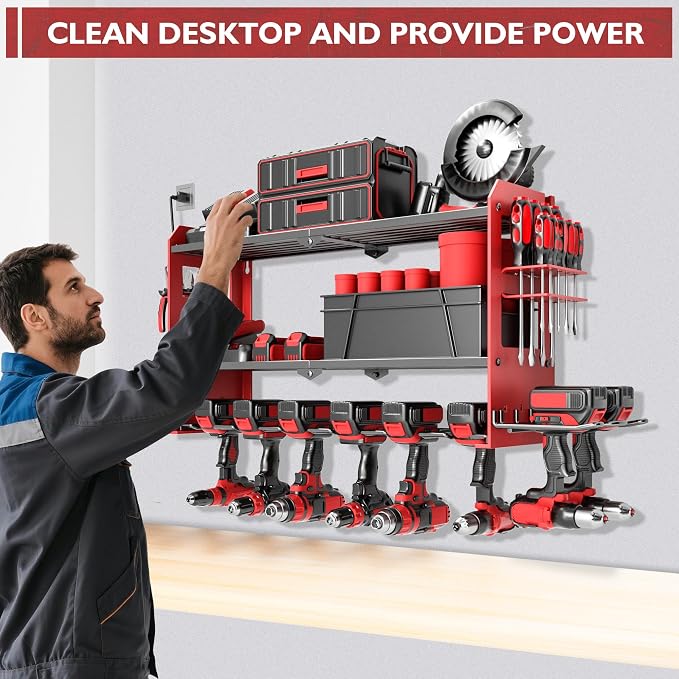 Power Tool Organizer Wall Mount - Image 8