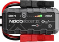NOCO Boost X GBX75: 2500A UltraSafe Jump Starter – 12V Lithium Battery Booster by NOCO