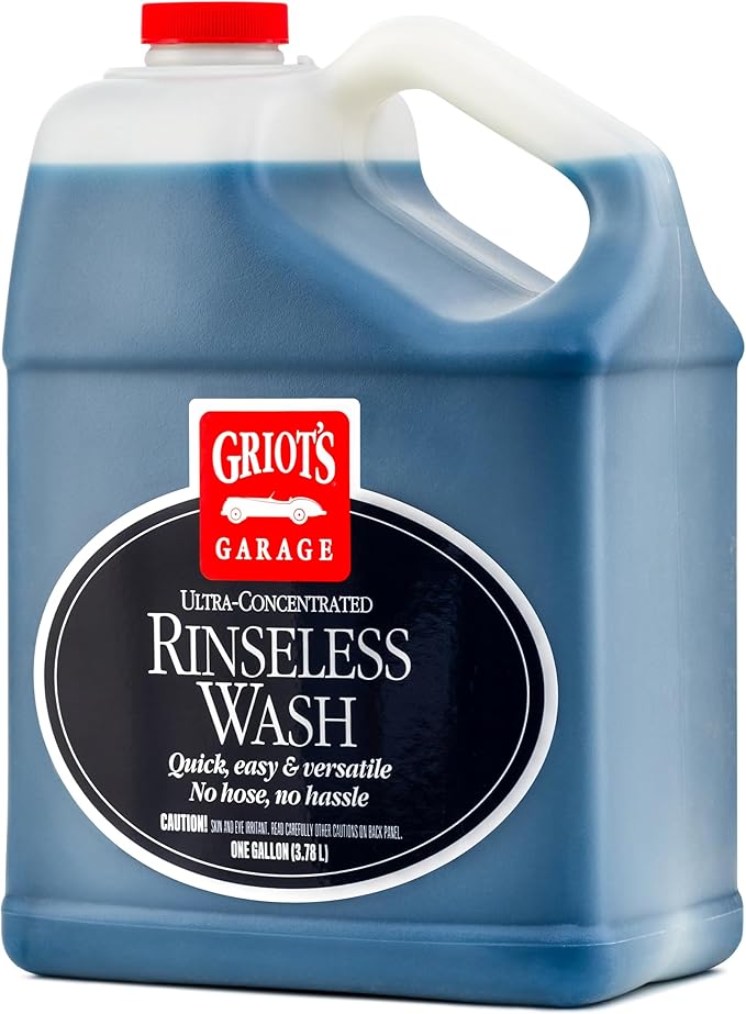 Griot's Garage Rinseless Wash for Car Cleaning and Detailing, No-Rinse Vehicle by GriotsGarage