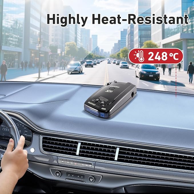 Radar Detector Bracket with Dashboard Hook Ring Installation, No Installation - Image 6