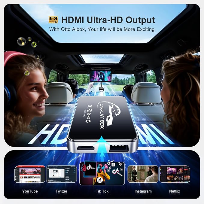 AI Box Wireless CarPlay & Auto Adapter - Image 5
