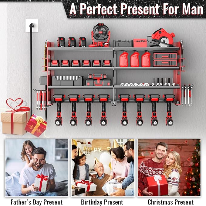 Large Power Tool Organizer Wall Mount - Image 7
