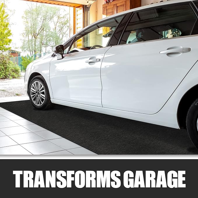 LINLA Premium Absorbent Oil Mat Contains Liquid Garage Floor Mat, Protects - Image 7