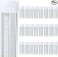 25 Pack, Led Shop Lights, 8FT Led Shop Light, 100W 6000K 15000LM Clear White by DOUYIDOUBEST-LEDLIGHTING
