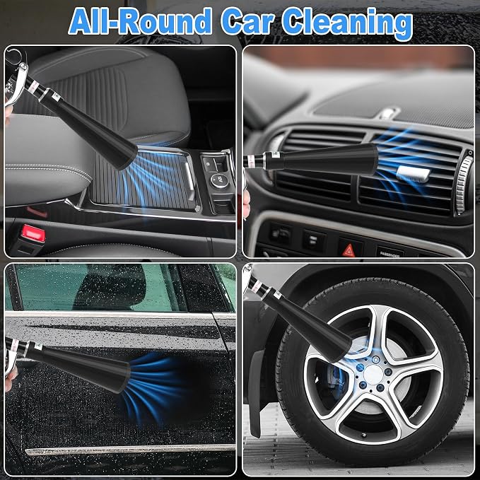 Air Blow Gun Car Detailing Dry Cleaning Gun High Pressure Cleaning Tool - Image 6