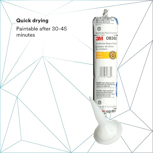 3M Urethane Seam Sealer, High Solids, Permanently Flexible, 310 mL/10.5 fl oz - Image 5