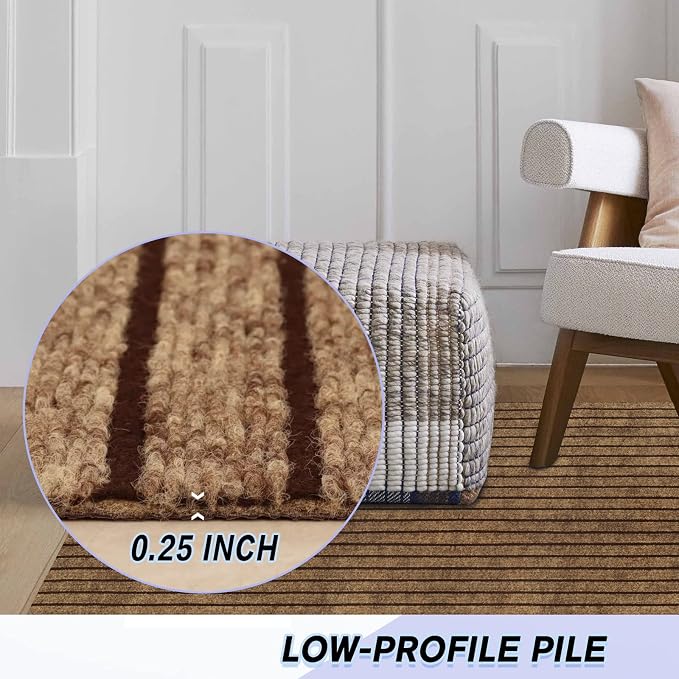 Custom Size Backed Non-Slip Area Rugs Runner, Easy Clean, Waterproof Runner - Image 3