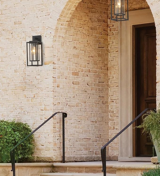 18" Outdoor Wall Light Fixtures Waterproofed Exterior Lantern W/Sturdy - Image 8