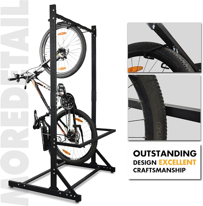 Freestanding 5 Bike Storage Rack - Image 3