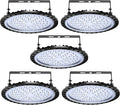 Viugreum 5 PACK 300W UFO LED High Bay Light, 30000LM 6500K Daylight White LED by Viugreum