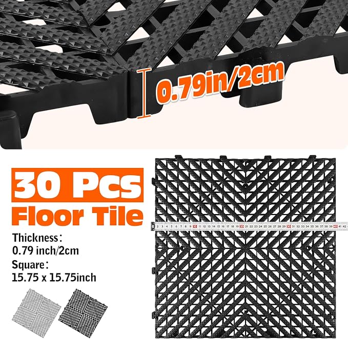 Interlocking Garage Floor Tiles - Image 3
