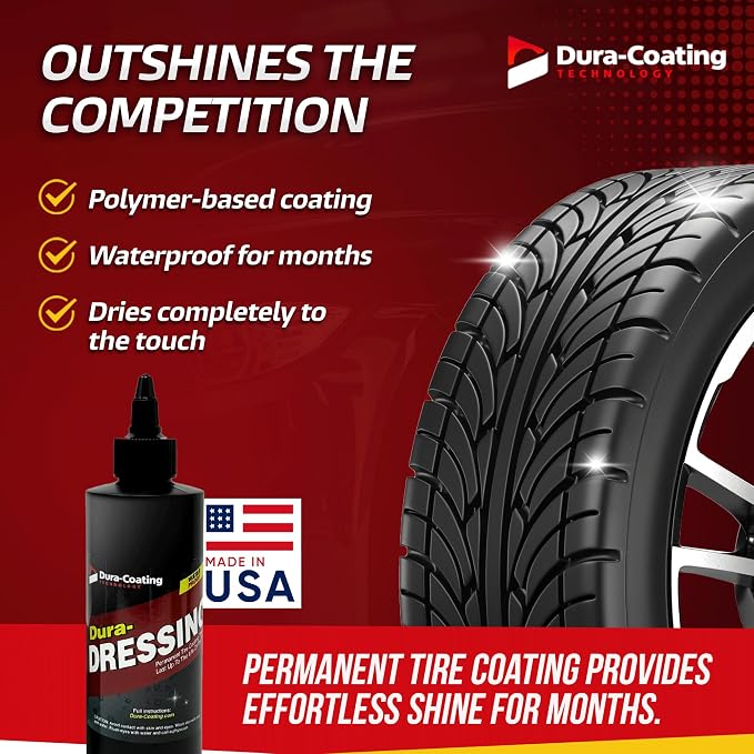 DURA-COATING TECHNOLOGY, Dressing Tire Dressing Re-Load Kit, - Image 3