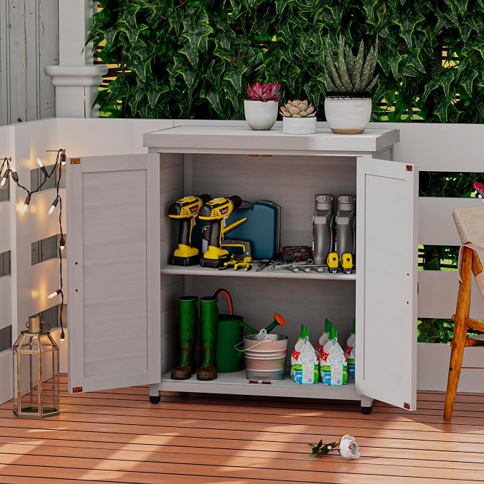 Outdoor Storage Shed Waterproof, Potting Shed - Image 3
