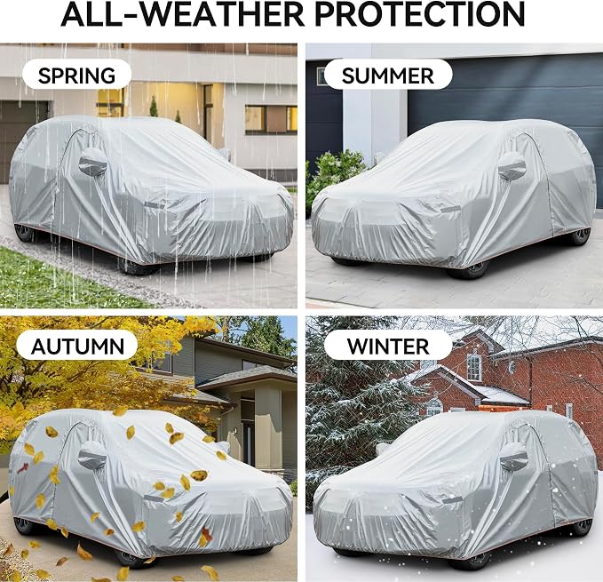 7-Layer Waterproof SUV Car Cover Fit - Image 3