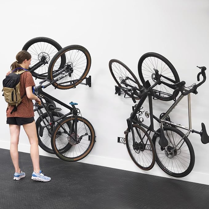 StoreYourBoard SwivelStow Mountain Bike Storage Rack 2 Pack – Heavy Duty Bike - Image 8