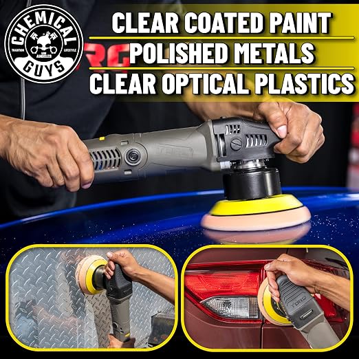 Chemical Guys BUF612 TORQX Random Orbital Polisher, One-Step Scratch & Swirl - Image 7