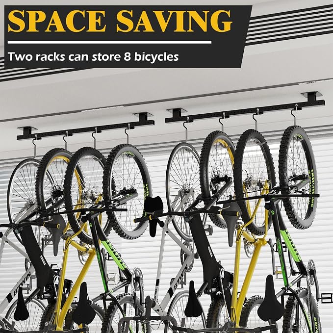 640Lbs Ceiling Mounted Bike Rack, Bike Storage Rack - Image 5