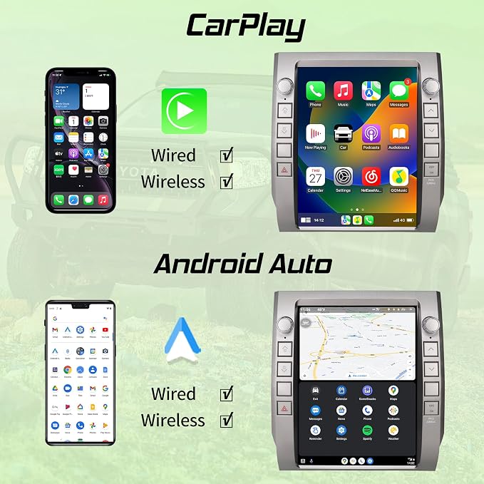 Android Car Radio Stereo for Toyota Tundra 2014-2020 - Image 3