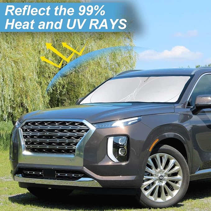 Sunshade for Hyundai Palisade 2020 2021 2022 2023 2024 2025 2026 Car Sun Shade - Image 2